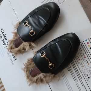 Gucci Princetown Shearling loafer